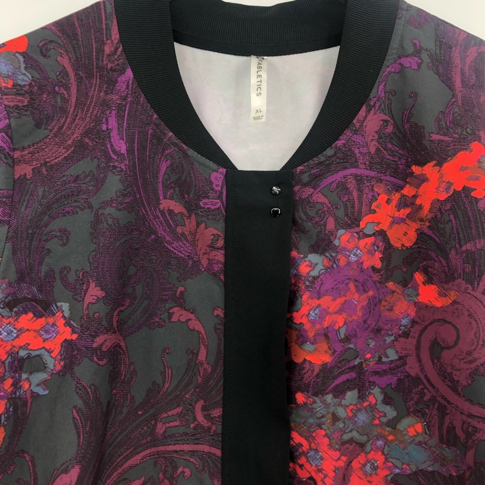 Fabletic Floral Ithaca Bomber Athletic Jacket - Picture 4 of 16